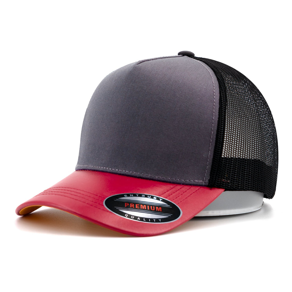 [54M] Gorra 5 Panel Trucker Visera PU